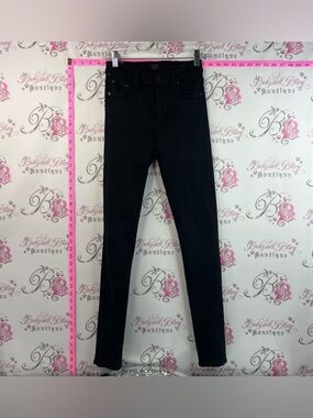 Citizens Of Humanity pants jeans stretchy dark Black Skinny Jeans